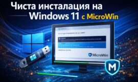 Чиста инсталация на Windows 11 с MicroWin